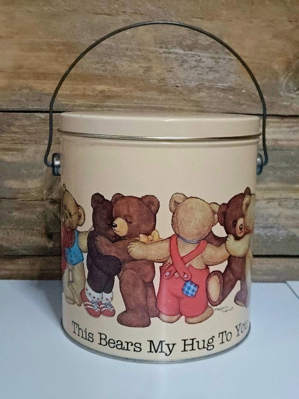 Marjorie Sarnat Vintage Bear Tin